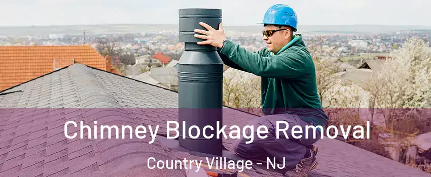 Chimney Blockage Removal Country Village - NJ