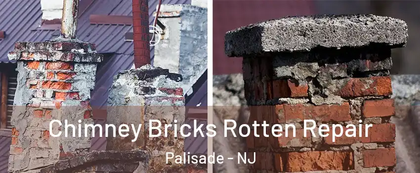 Chimney Bricks Rotten Repair Palisade - NJ