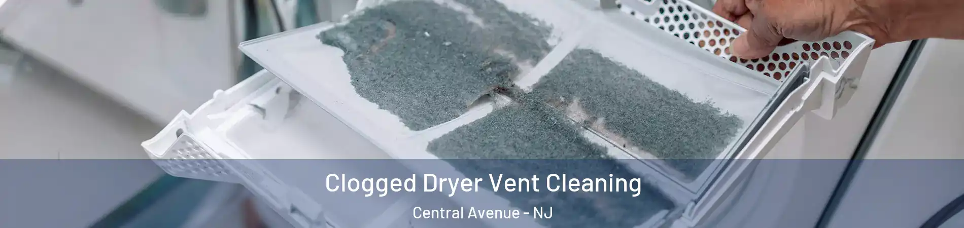 Clogged Dryer Vent Cleaning Central Avenue - NJ