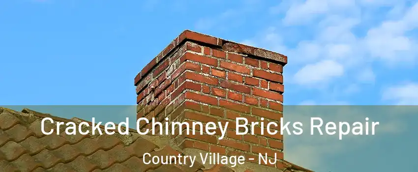 Cracked Chimney Bricks Repair Country Village - NJ