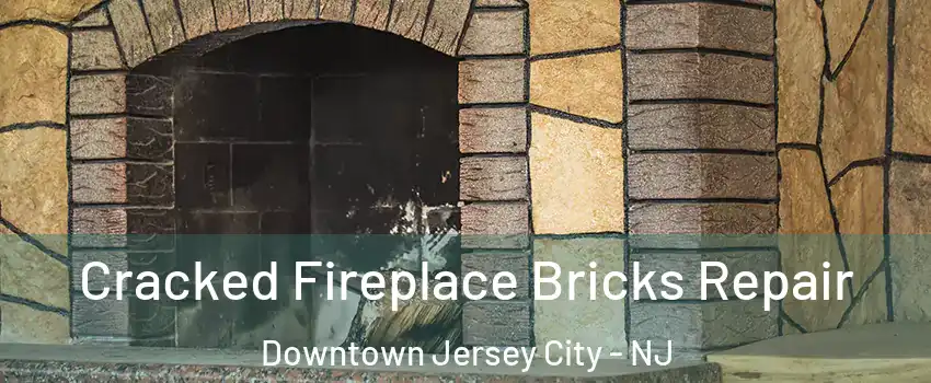 Cracked Fireplace Bricks Repair Downtown Jersey City - NJ