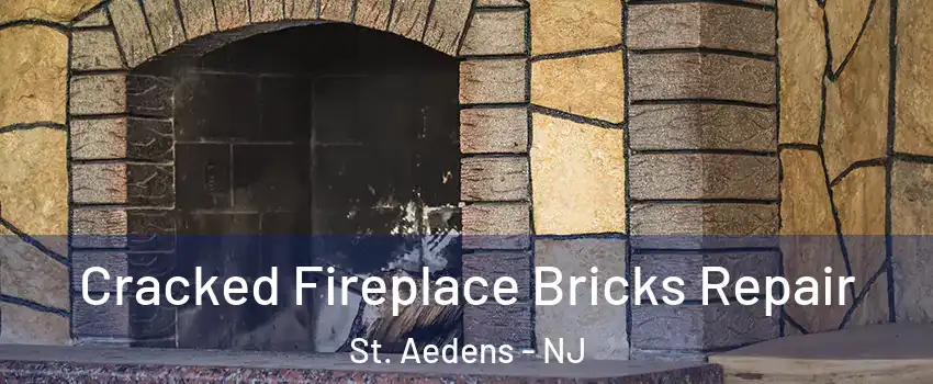 Cracked Fireplace Bricks Repair St. Aedens - NJ