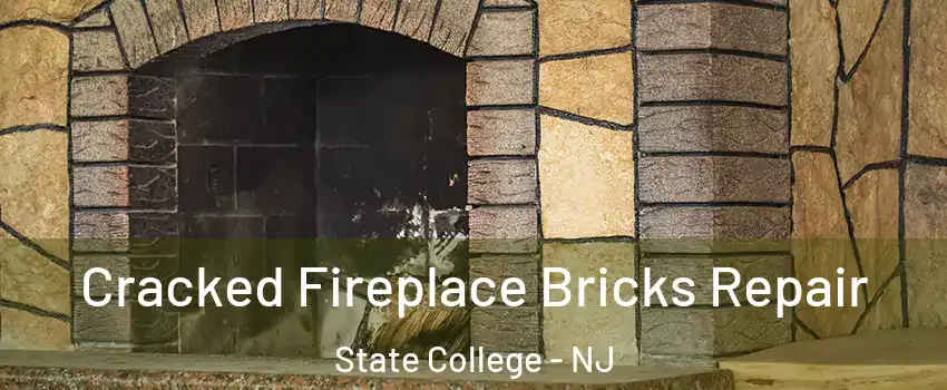 Cracked Fireplace Bricks Repair State College - NJ