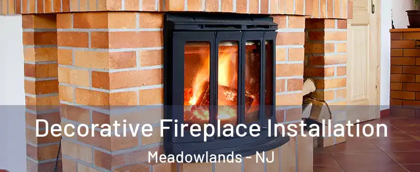 Decorative Fireplace Installation Meadowlands - NJ