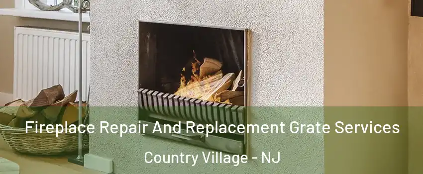 Fireplace Repair And Replacement Grate Services Country Village - NJ