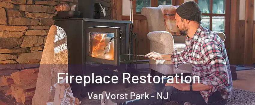 Fireplace Restoration Van Vorst Park - NJ