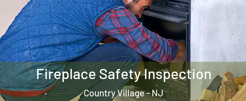 Fireplace Safety Inspection Country Village - NJ