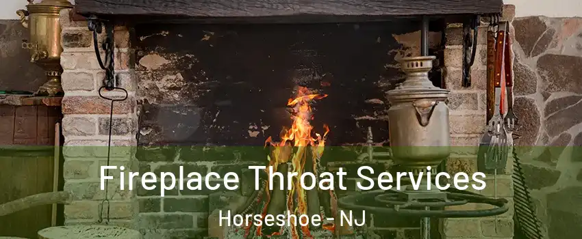 Fireplace Throat Services Horseshoe - NJ