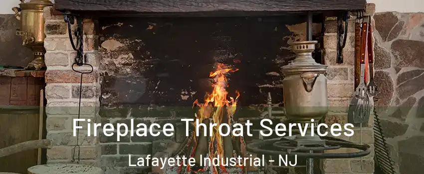 Fireplace Throat Services Lafayette Industrial - NJ