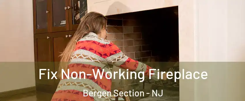 Fix Non-Working Fireplace Bergen Section - NJ