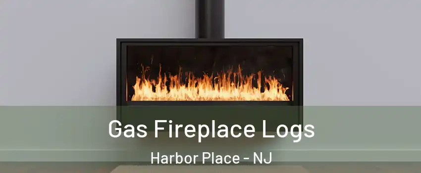 Gas Fireplace Logs Harbor Place - NJ