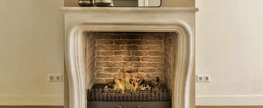 Vintage-style Fireplace Redesign in Bergen-Lafayette, New Jersey