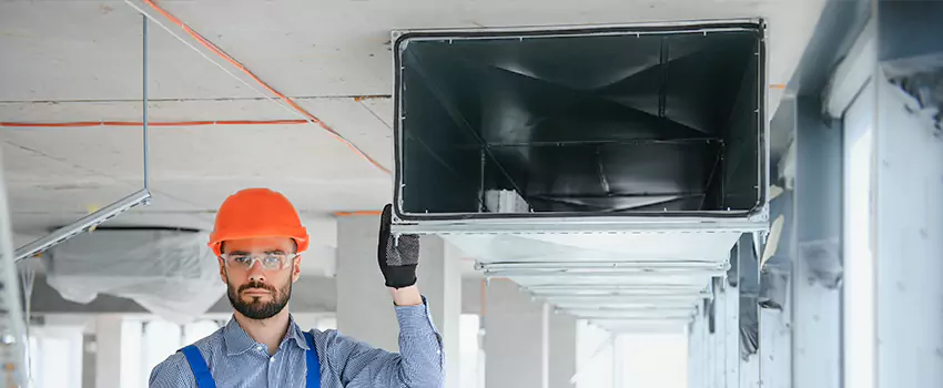 Clogged Air Duct Cleaning and Sanitizing in Downtown Jersey City, NJ