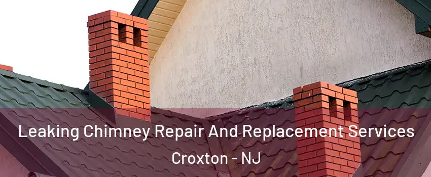 Leaking Chimney Repair And Replacement Services Croxton - NJ