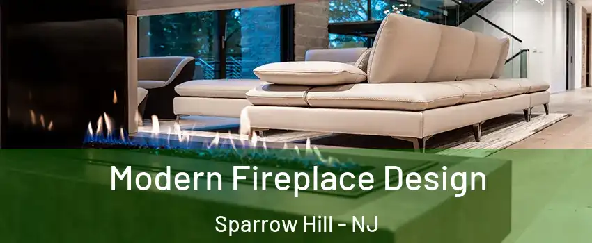 Modern Fireplace Design Sparrow Hill - NJ