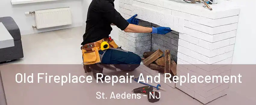 Old Fireplace Repair And Replacement St. Aedens - NJ