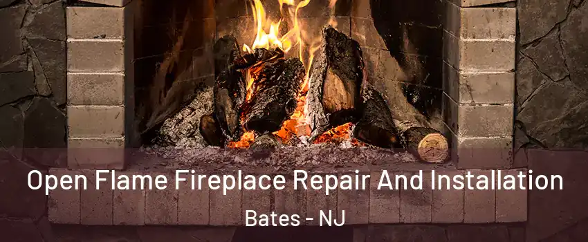 Open Flame Fireplace Repair And Installation Bates - NJ