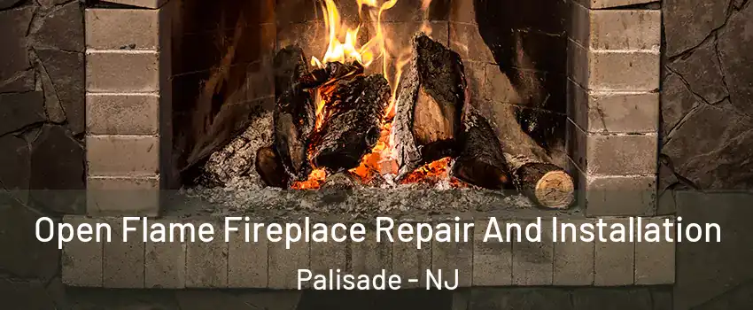 Open Flame Fireplace Repair And Installation Palisade - NJ