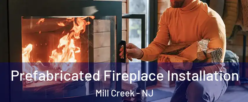 Prefabricated Fireplace Installation Mill Creek - NJ