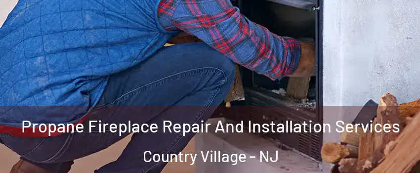 Propane Fireplace Repair And Installation Services Country Village - NJ