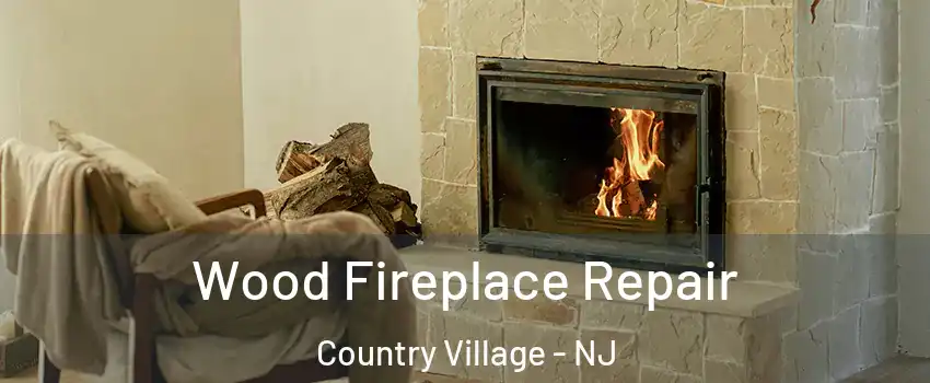 Wood Fireplace Repair Country Village - NJ